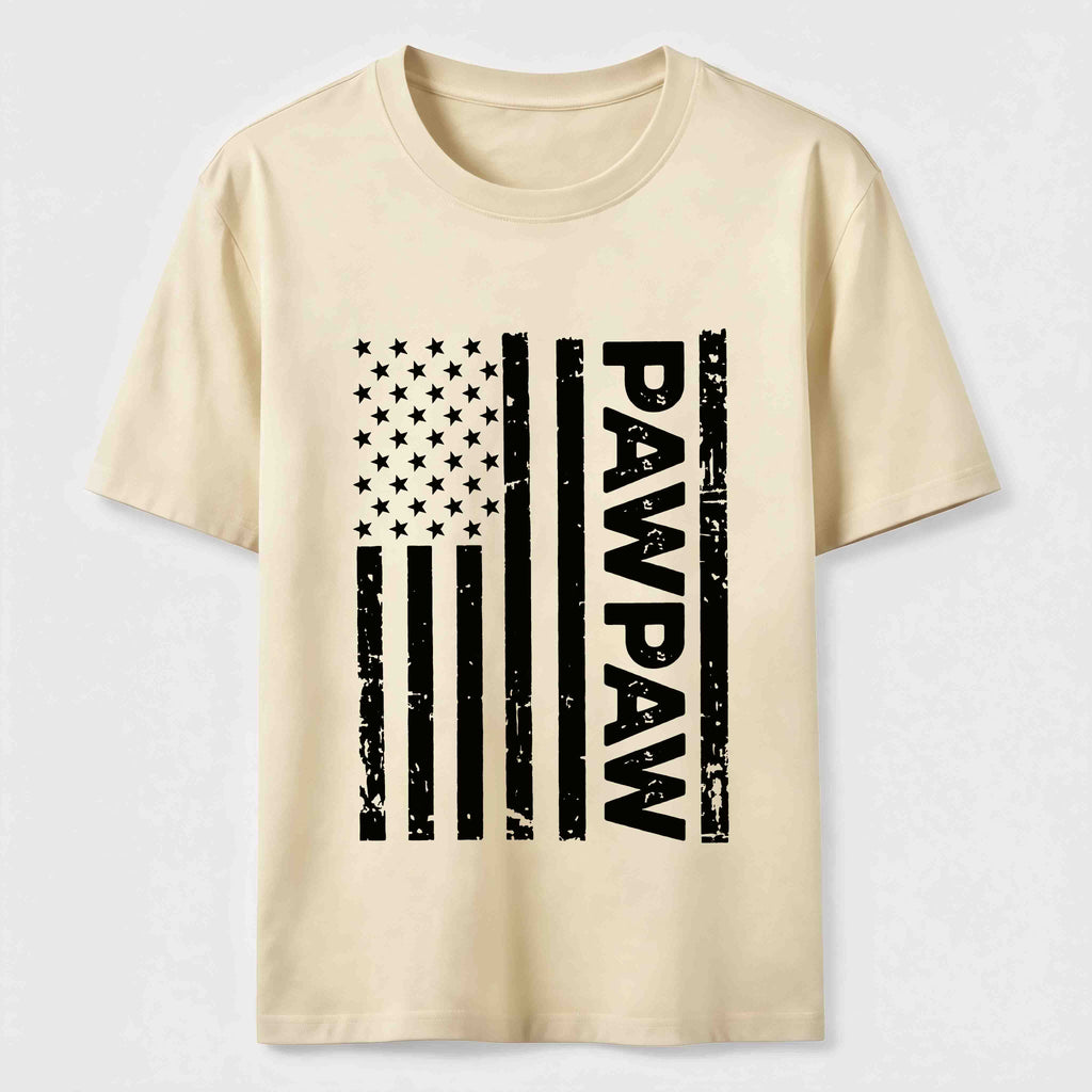 Patriotic Dog Paw Classic T-Shirt