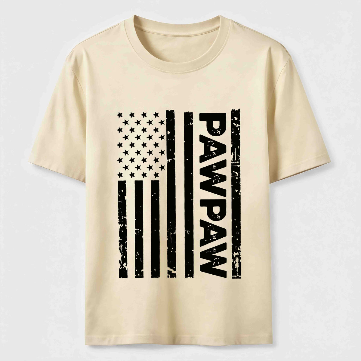 Patriotic Dog Paw Classic T-Shirt