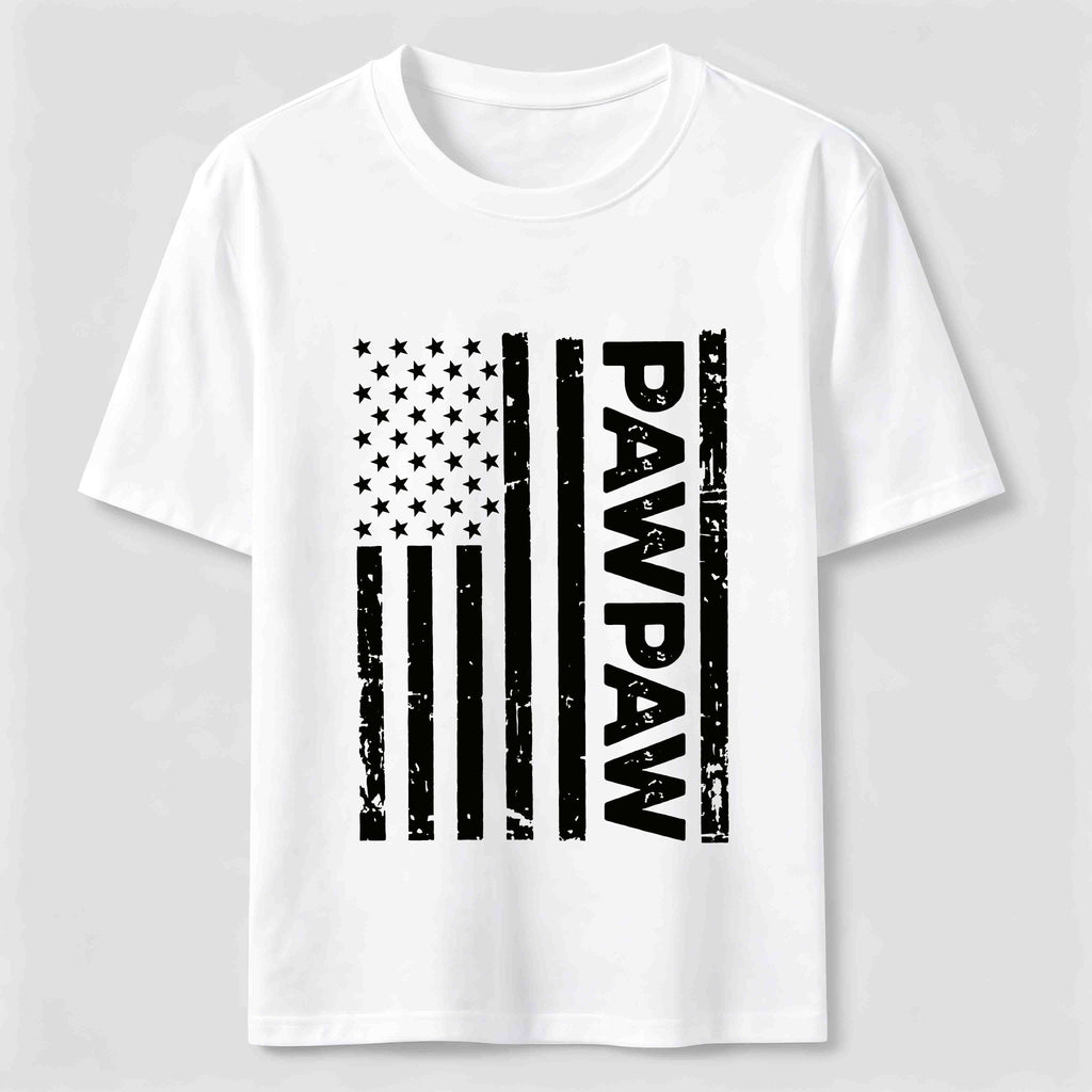 Patriotic Dog Paw Classic T-Shirt
