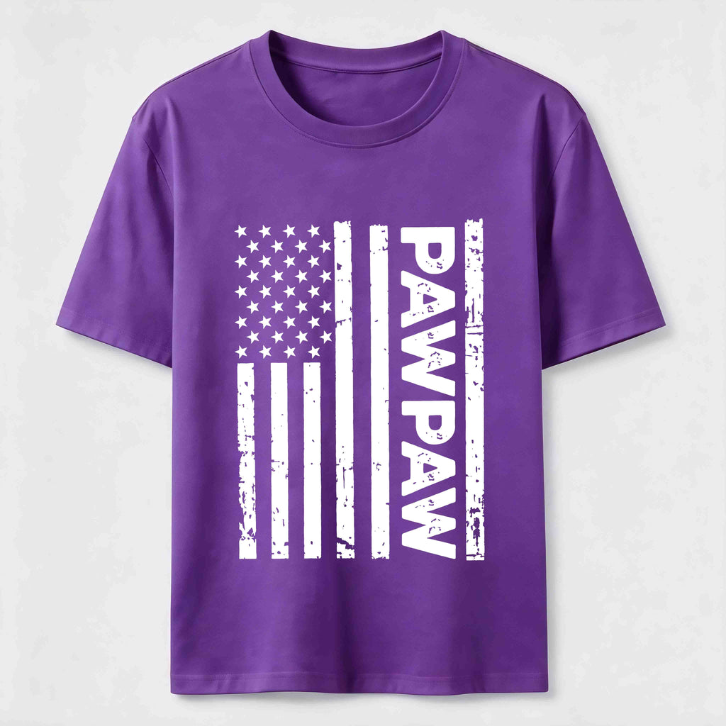 Patriotic Dog Paw Classic T-Shirt