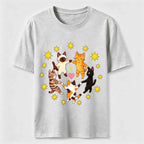 Cats Holding Paws Classic T-Shirt