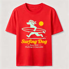 Retro Surf Dog Classic T-Shirt