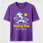 Retro Surf Dog Classic T-Shirt