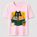 Book Club Cats Classic T-Shirt