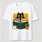 Book Club Cats Classic T-Shirt