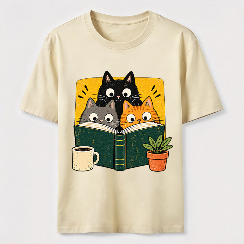 Book Club Cats Classic T-Shirt