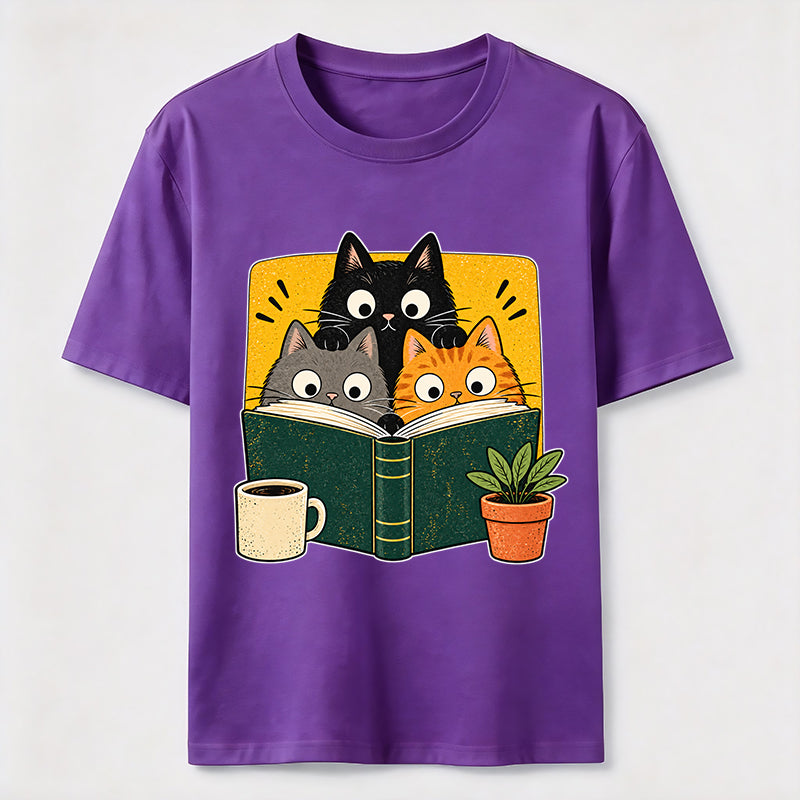 Book Club Cats Classic T-Shirt
