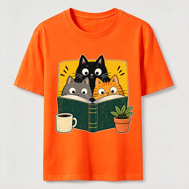 Book Club Cats Classic T-Shirt