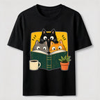 Book Club Cats Classic T-Shirt