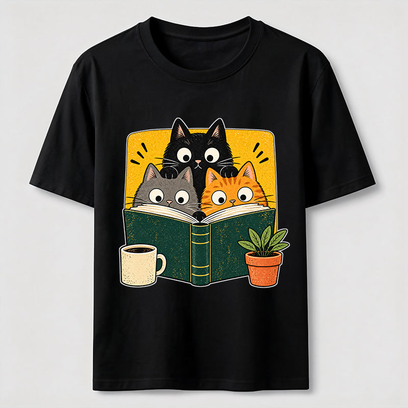 Book Club Cats Classic T-Shirt