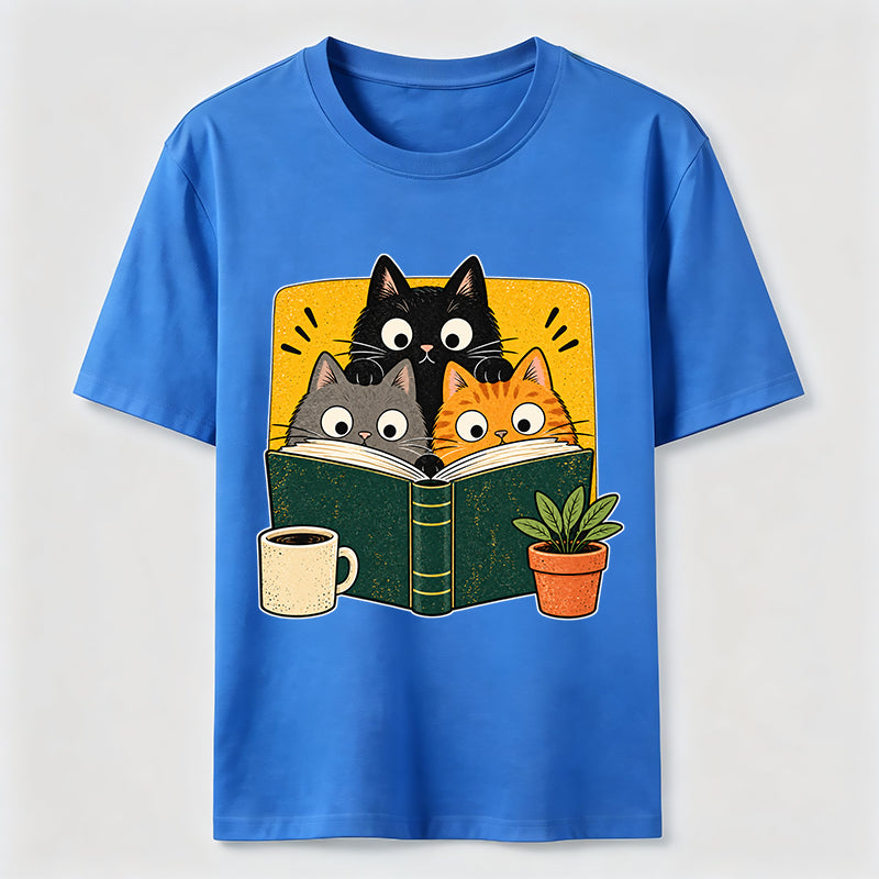 Book Club Cats Classic T-Shirt