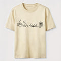 Coffee Dog Books Flowers Classic T-Shirt