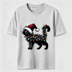 Christmas Lights Cat Classic T-Shirt