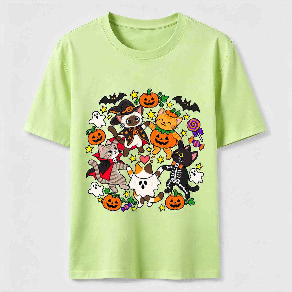 Halloween Cat Costume Circle Classic T-Shirt