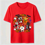Halloween Cat Costume Circle Classic T-Shirt