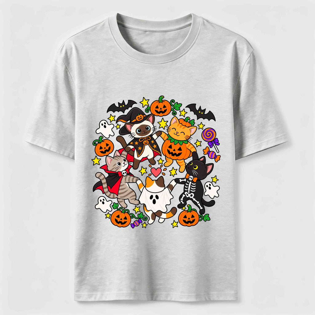 Halloween Cat Costume Circle Classic T-Shirt