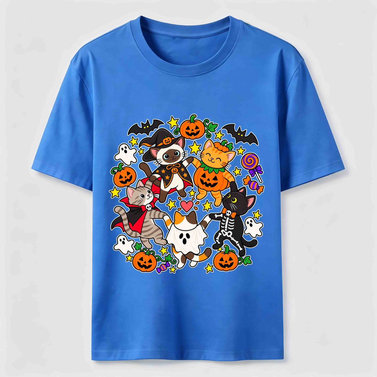 Halloween Cat Costume Circle Classic T-Shirt
