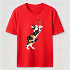 Butterfly Chase Cats Classic T-Shirt