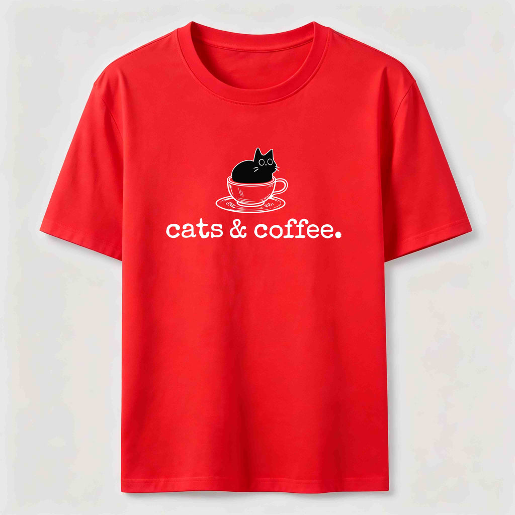 Cats and Coffee Classic T-Shirt