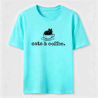 Cats and Coffee Classic T-Shirt
