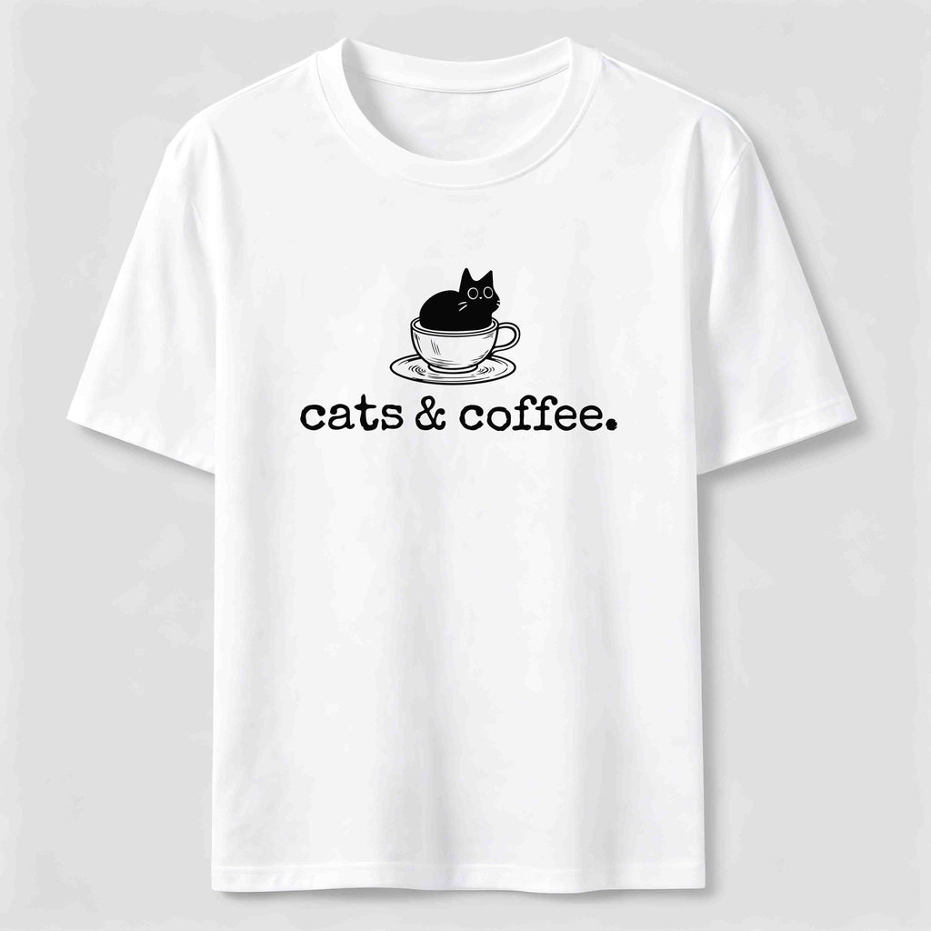 Cats and Coffee Classic T-Shirt