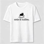 Cats and Coffee Classic T-Shirt