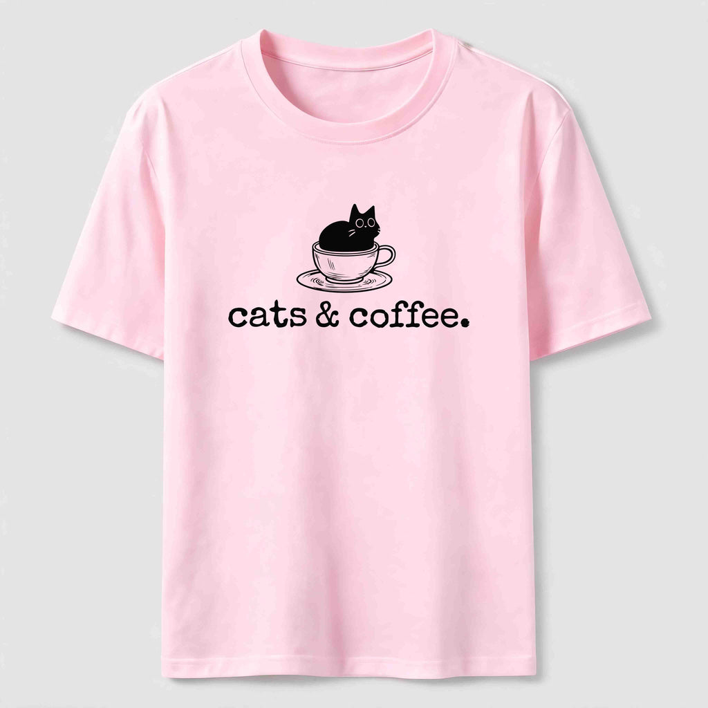 Cats and Coffee Classic T-Shirt