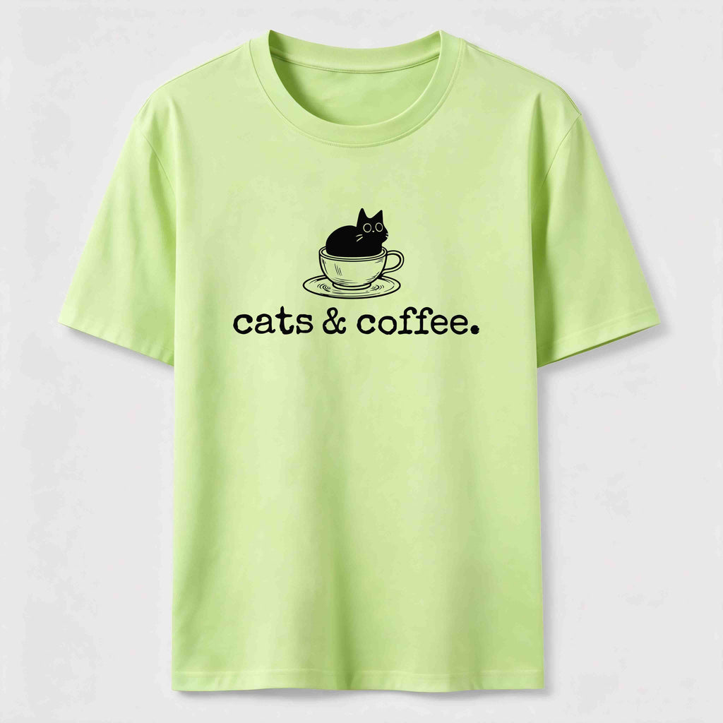 Cats and Coffee Classic T-Shirt