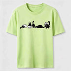 Tiny Black Cat Moments Classic T-Shirt