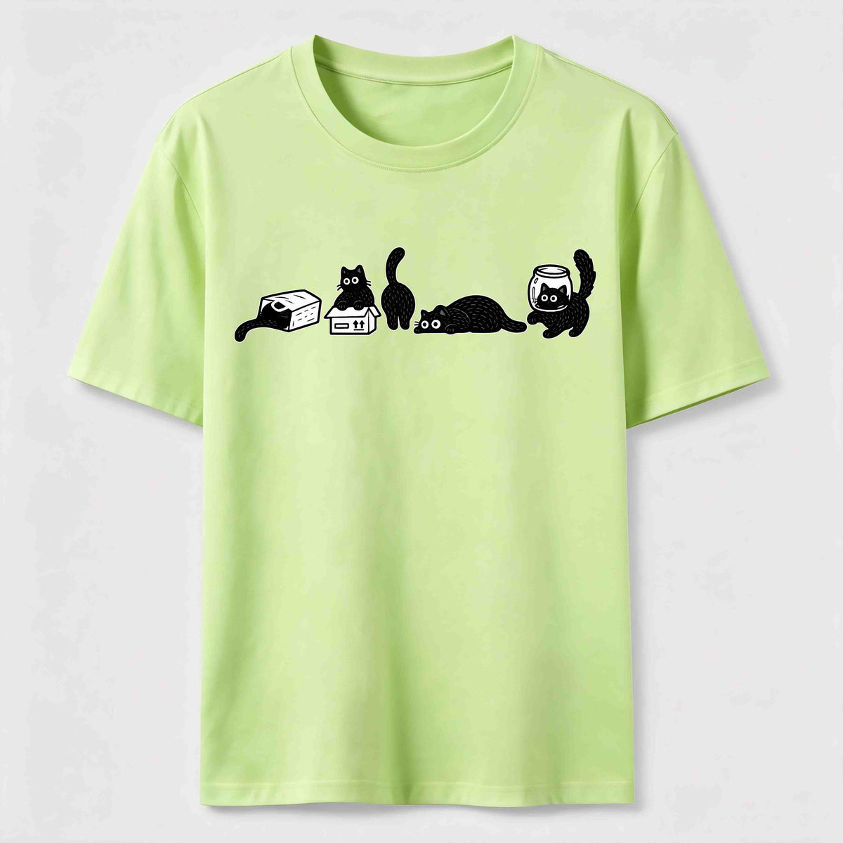 Tiny Black Cat Moments Classic T-Shirt