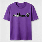 Tiny Black Cat Moments Classic T-Shirt
