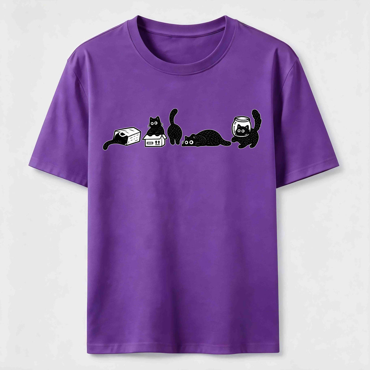 Tiny Black Cat Moments Classic T-Shirt