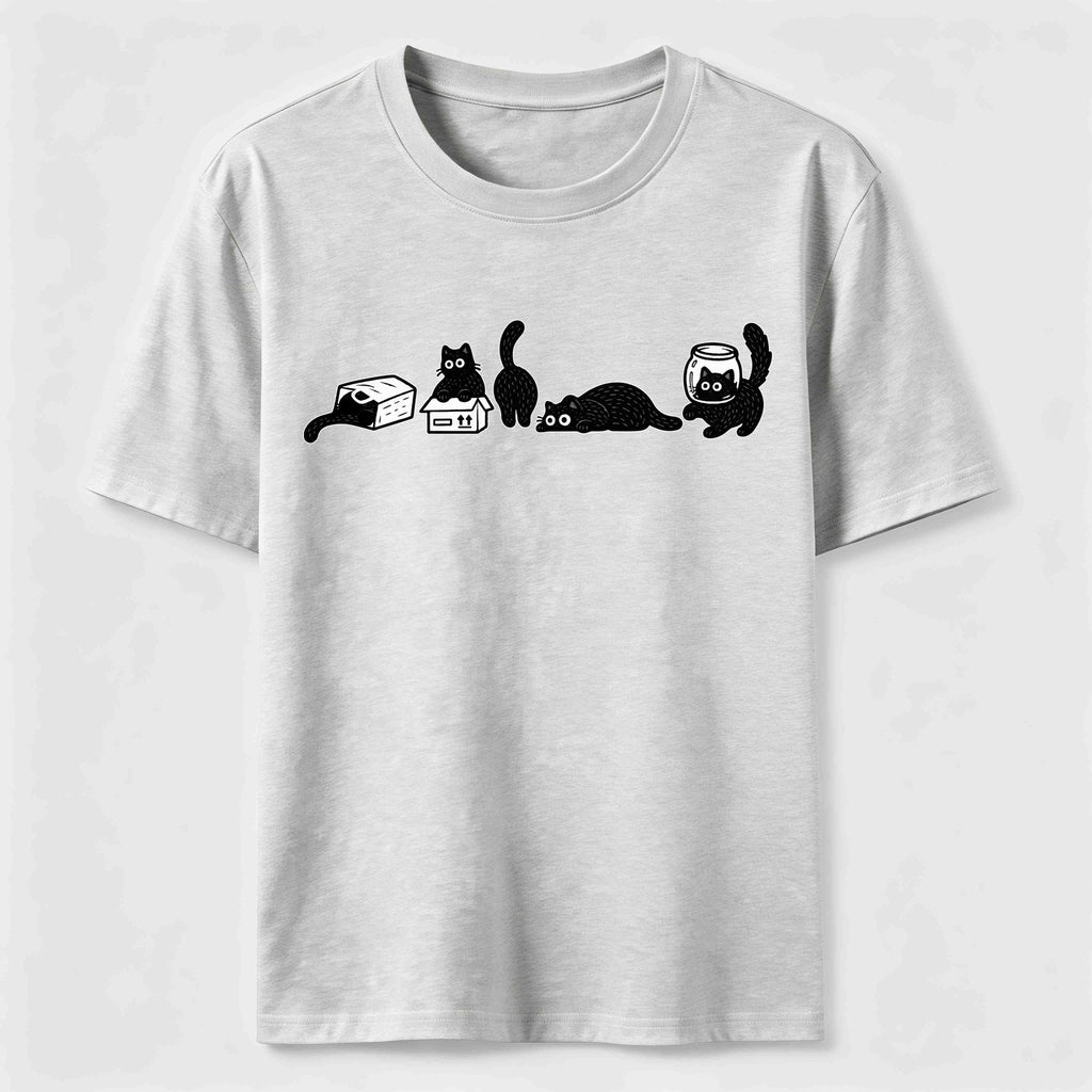 Tiny Black Cat Moments Classic T-Shirt