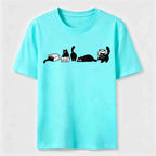 Tiny Black Cat Moments Classic T-Shirt