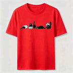 Tiny Black Cat Moments Classic T-Shirt