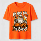 Here for the Brews Ghost Dog Classic T-Shirt