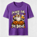 Here for the Brews Ghost Dog Classic T-Shirt