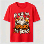 Here for the Brews Ghost Dog Classic T-Shirt