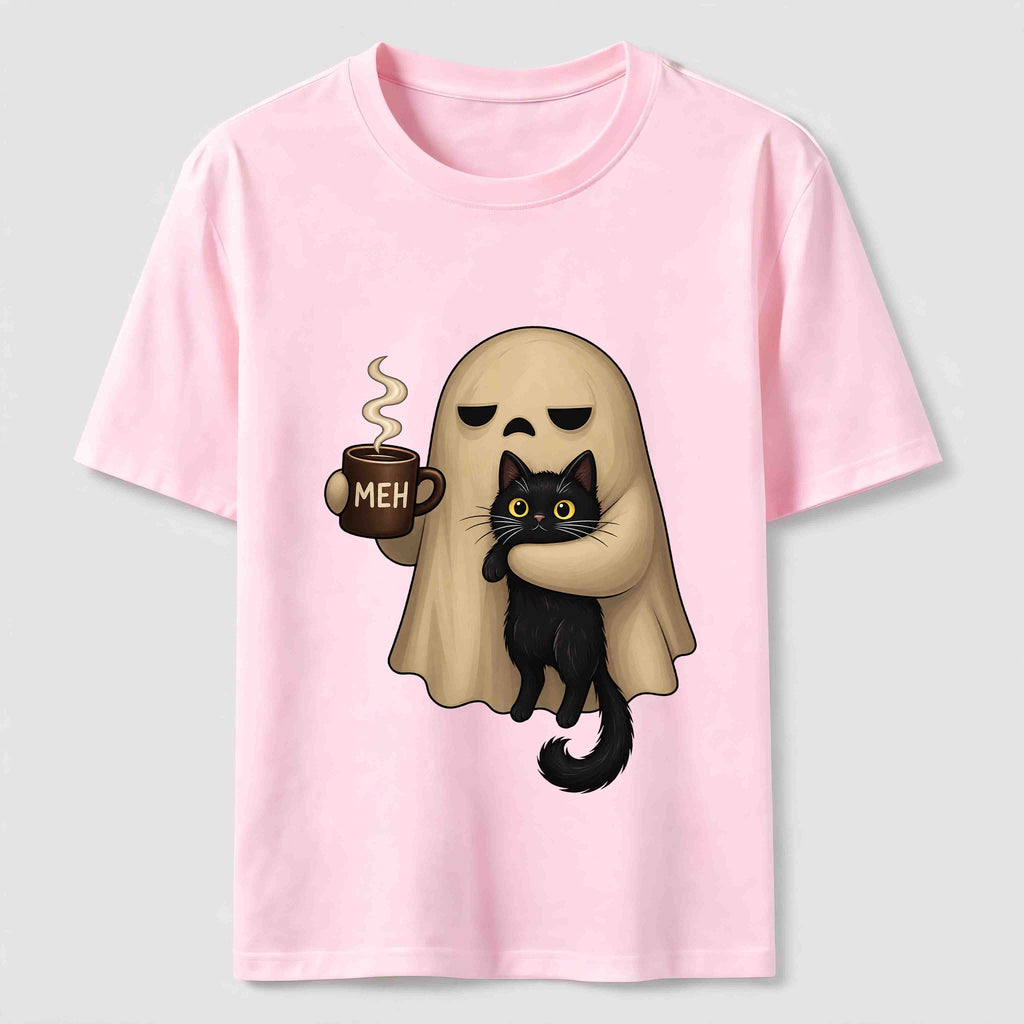 Meh Ghost Cat Classic T-Shirt