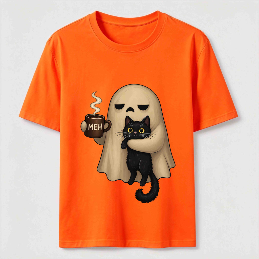 Meh Ghost Cat Classic T-Shirt