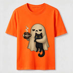 Meh Ghost Cat Classic T-Shirt