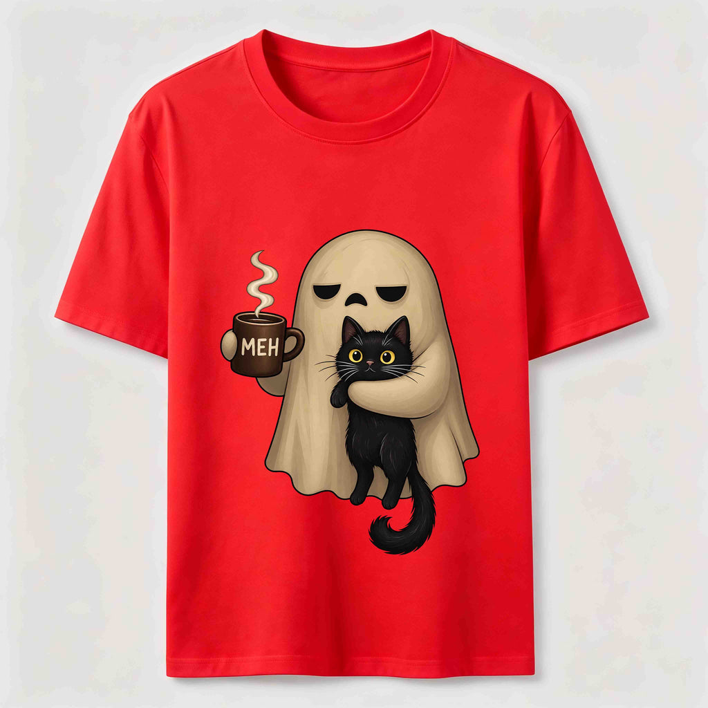 Meh Ghost Cat Classic T-Shirt
