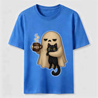 Meh Ghost Cat Classic T-Shirt