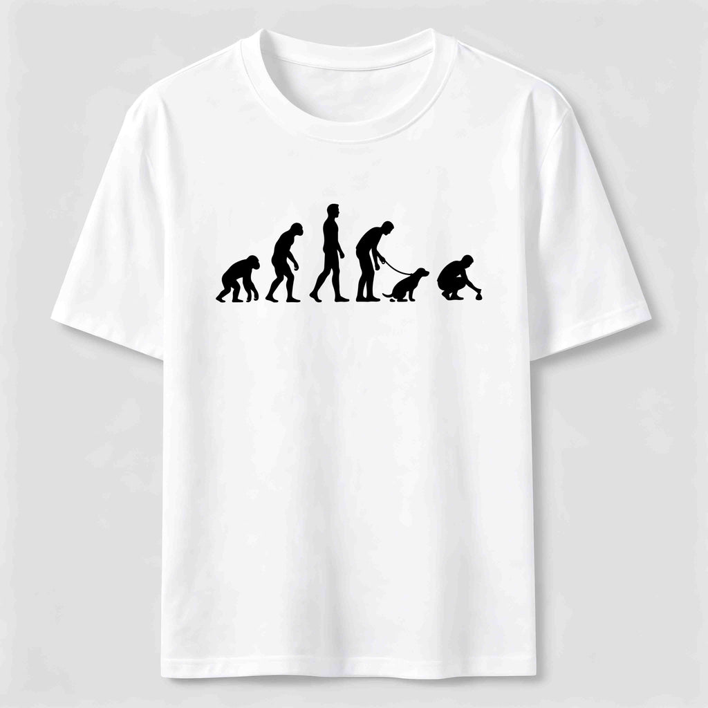 Evolution of a Dog Lover Classic T-Shirt