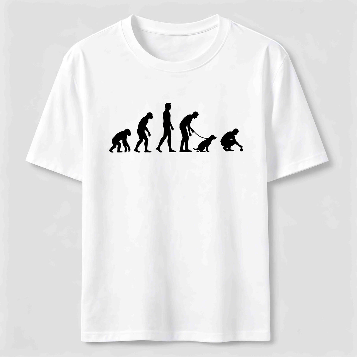 Evolution of a Dog Lover Classic T-Shirt
