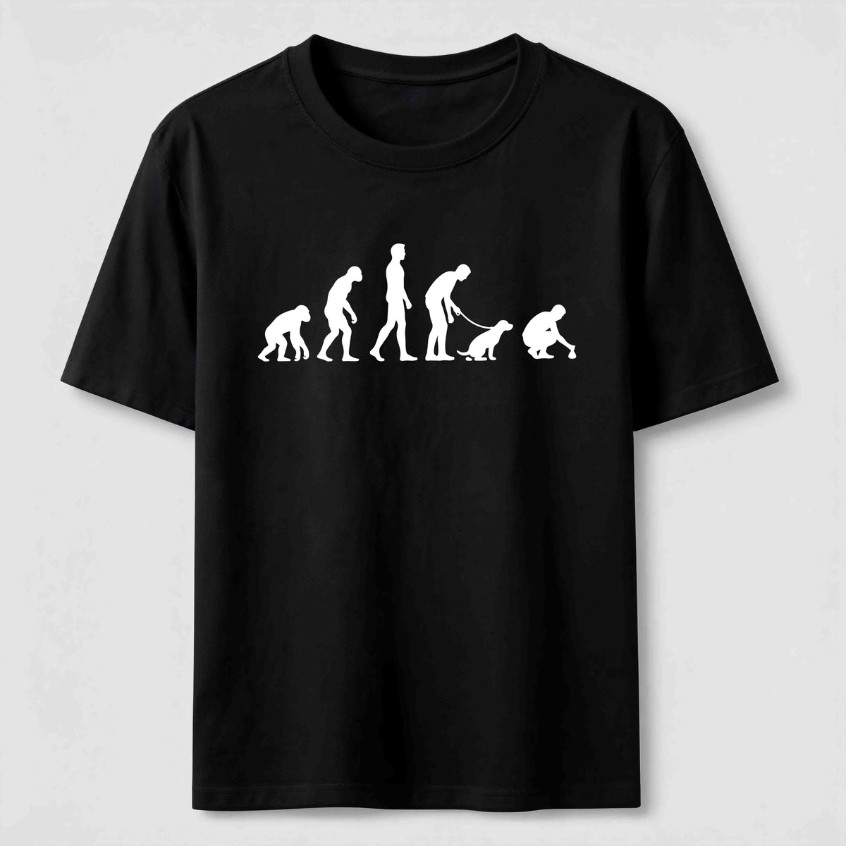 Evolution of a Dog Lover Classic T-Shirt