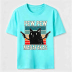 Pew Pew Outlaw Cat Classic T-Shirt