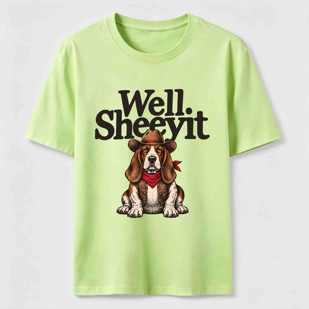 Well Sheeyit Basset Hound Classic T-Shirt