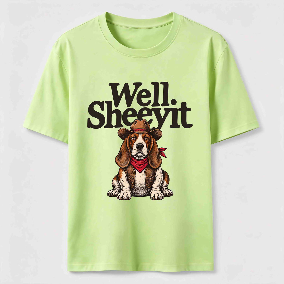 Well Sheeyit Basset Hound Classic T-Shirt