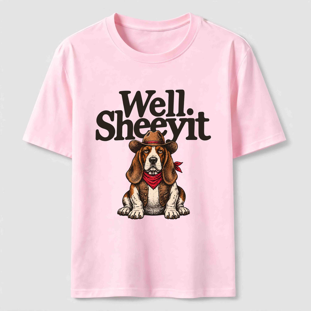 Well Sheeyit Basset Hound Classic T-Shirt